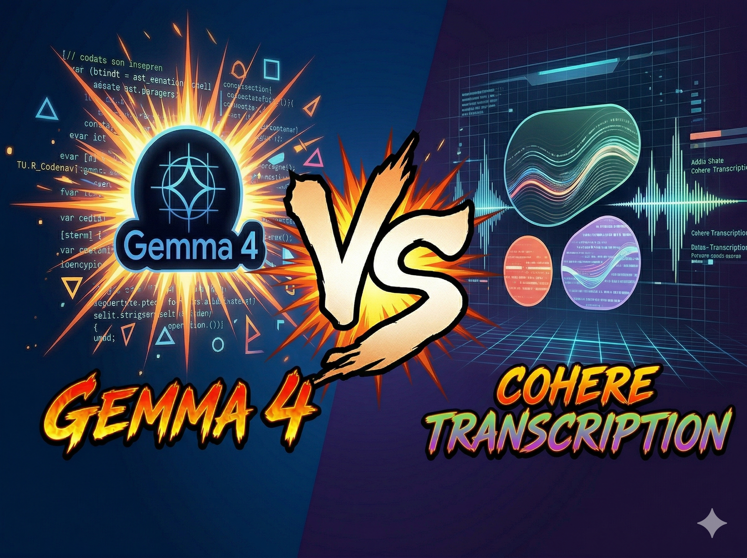 STT Benchmark: Cohere Transcribe vs Gemma 4